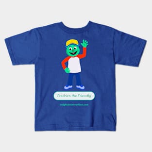 Fredrico the Friendly! Kids T-Shirt